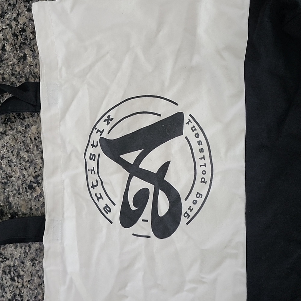 Artistix Greg Polisseni Tote Bag Black & White